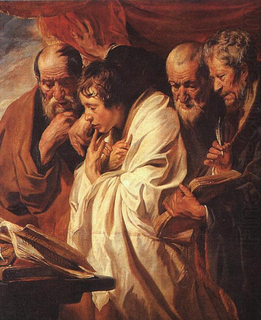 The Four Evangelists, Jacob Jordaens